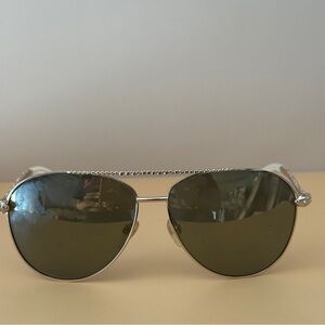 Roberto Cavalli Aviator Silver Sunglasses